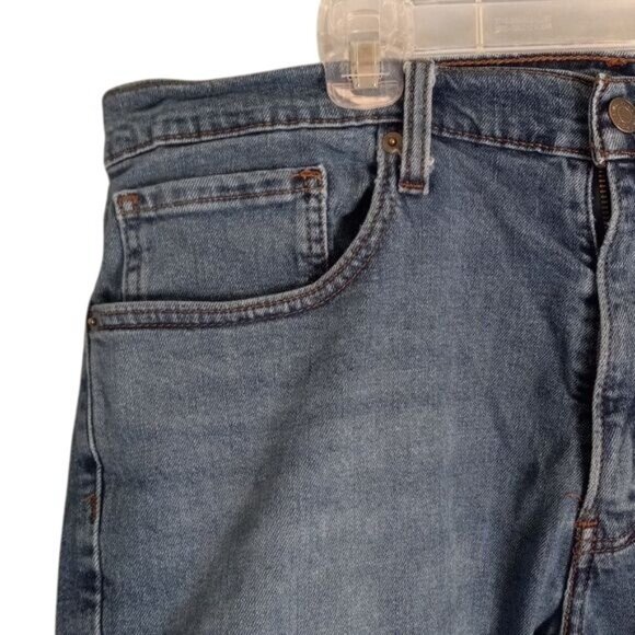 Signature By Levi Strauss W36 L32 Mens Athletic Jeans Medium Wash Blue Denim - Picture 6 of 15